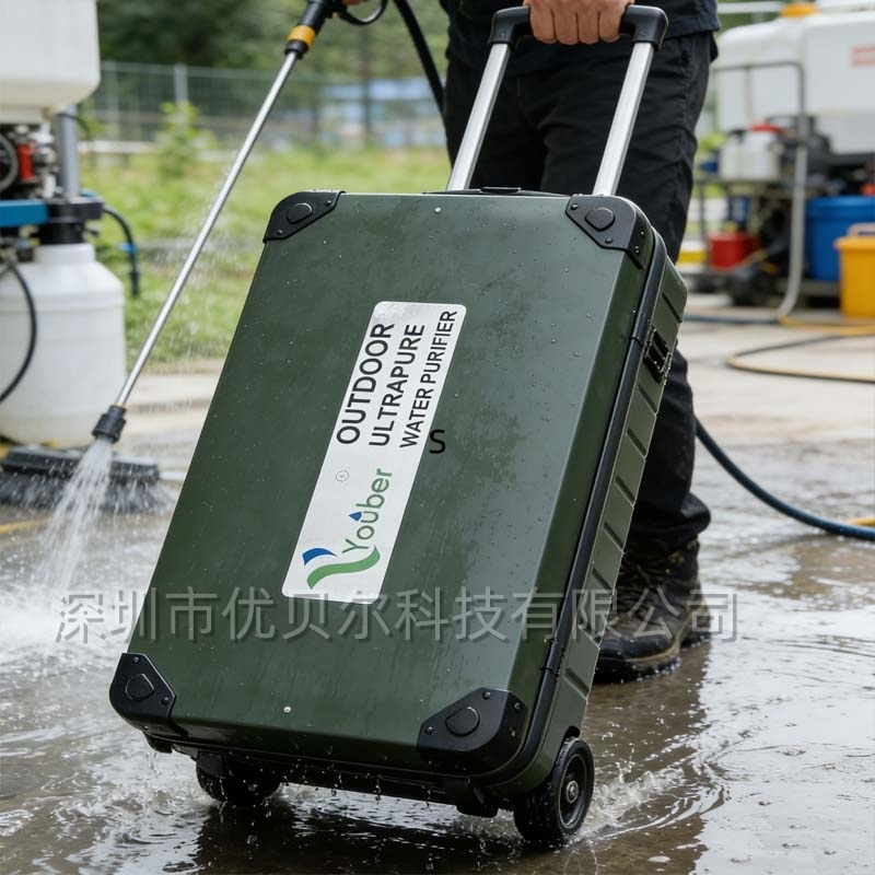 去离子水玻璃清洗户外纯化水机